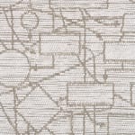 Image of Tapestry (Flowchart, Portrait), Linen on Paint.