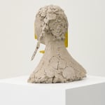 mark manders bronze head sculpture