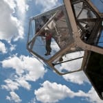 cloud cities sculpture on met roof