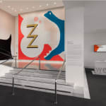installation view at hammer museum - wall murals