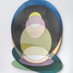 olafur silvered colored glass