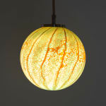 Slavs and Tatars sculptural lamp turned on