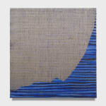 Image of Saban's Woven acrylic painting.