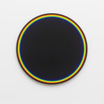 Image of Colour experiment no. 97 (Black with rainbow, 2019)