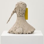 mark manders bronze head sculpture