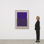 Analia Saban violet painting