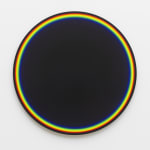 Image of Colour experiment no. 97 (Black with rainbow, 2019)