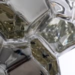 tomas saraceno hanging 3 part sculpture