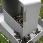 highline installation of bird houses