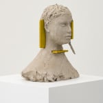 mark manders bronze head sculpture