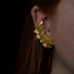 Kayo Saito, Blossom climber earrings B