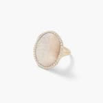 Monique Péan, Cream Fossilized Walrus Ivory Ring