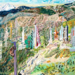 Olive Ayhens, Orange Luxury, 2020