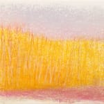 Wolf Kahn, Young Trees in a Meadow II, 2016