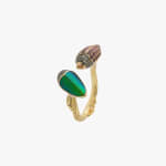Bibi Van Der Velden, Inhale diamond stackable ring