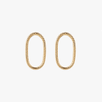 Fernando Jorge, Single chain large gold earring