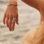 Bibi Van Der Velden, Flipper tiny pearls stud