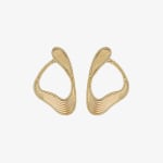 Fernando Jorge, Stream lines loop medium earrings