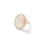 Monique Péan, Cream Fossilized Walrus Ivory Ring