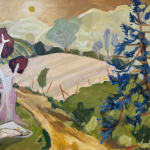 Mary Breneman, Backyard, 2024