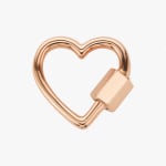 Marla Aaron, Medium lock with red enamel