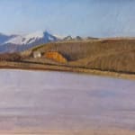 Adrian Nivola, Idaho Landscape with Church, 2020