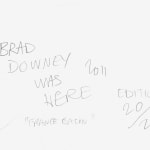 Brad Downey / Estampe originale d’artiste / Atelier de sérigraphie d'art TCHIKEBE, Marseille