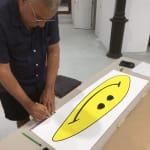 Bruno Peinado / Estampe originale d’artiste / Atelier de sérigraphie d'art TCHIKEBE, Marseille