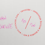 John Deneuve / Estampe originale d’artiste / Atelier de sérigraphie d'art TCHIKEBE, Marseille