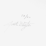 Justin Blyth / Estampe originale d'artiste / Signée et numérotée / Atelier de sérigraphie d'art TCHIKEBE, Marseille