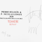 Pierre Belouïn / Estampe originale d’artiste / Atelier de sérigraphie d'art TCHIKEBE, Marseille