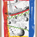Sérigraphie originale d'art de Peter Shire imprimée à l'atelier TCHIKEBE à Marseille