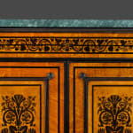 Pair of marquetry cabinets by George Bullock