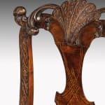 Pair of George I Carved Walnut Side Chairs