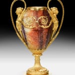 Blue John and Ormolu Wing-figured Candle Vase