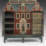 Queen Anne Child’s Wardrobe in the form of a House