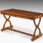Coulborn antiques Gothic Revival Walnut Writing Table