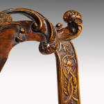 Pair of George I Carved Walnut Side Chairs