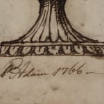 Robert Adam - Preliminary design for a urn in the dining room at Osterley Park, Middlesex