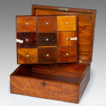 19th Century Jamaican Specimen Wood Box by Ralph Turnbull