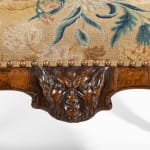 George II Carved Walnut Stool