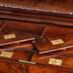 George II Mahogany Knee Hole Desk