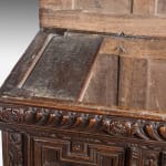 Elizabethan Carved Oak Coffer