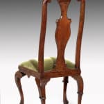 Pair of George I Carved Walnut Side Chairs