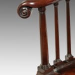 George II Mahogany Spindle-Backed Armchair