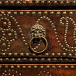 Queen Anne’s Leather Studded Linen Chest Attributed to the workshops of Richard Pigg, Junior or William Johnson