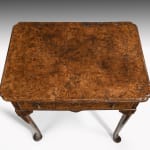 Coulborn antique George II Burr Elm Side Table