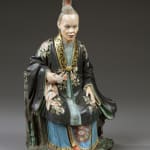 Coulborn antique Pair of Chinese Export Nodding Figures