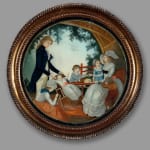 Chinese Export Glass Painting sold by Thomas Coulborn and Sons