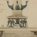 Coulborn antique Charles Heathcote Tatham design for naval monument